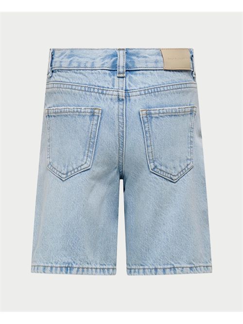 Shorts in denim Only Kids con strass ONLY | 15345159LIGHT BLUE DENIM